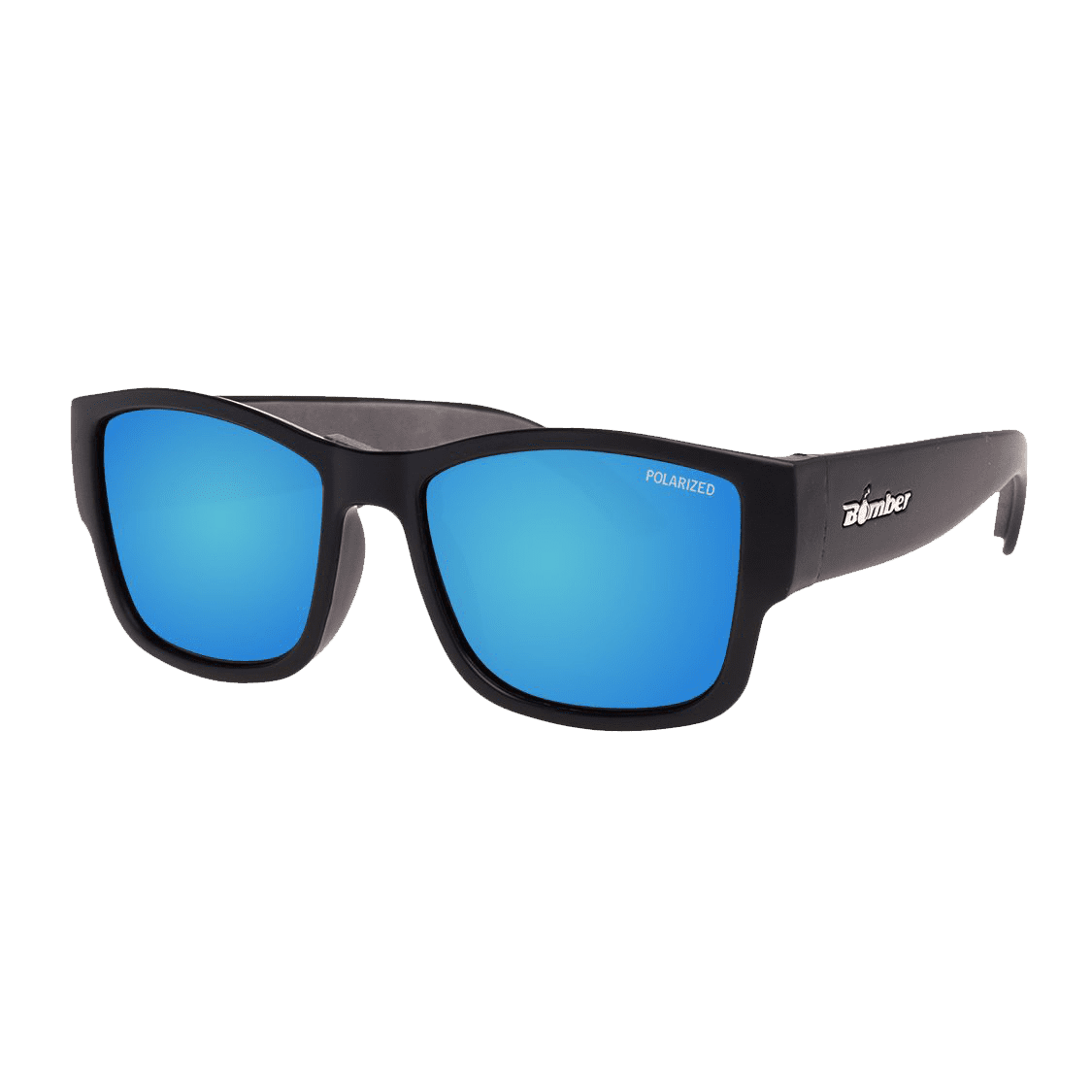 Gomer Bomb - Gafas de Sol Polarizadas Espejo UV400 1 GM111ICE Gomer Bomb Gafas de Sol Polarizadas Espejo lente azul ICE con espuma azul y que flotan