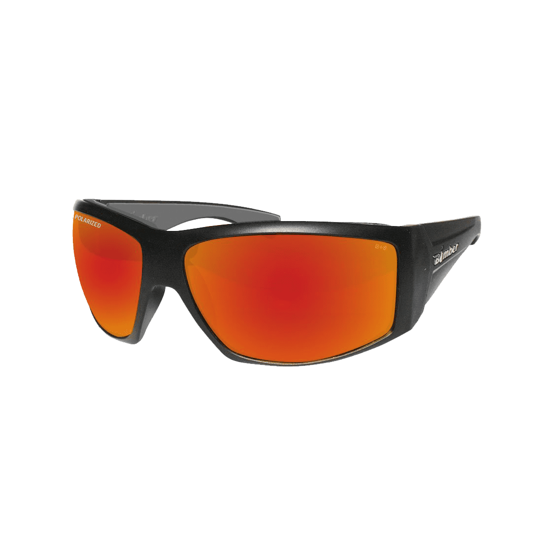 Ahi Bomb - Gafas de Sol Polarizadas Espejo ANSI Z87+ 1 AH111RM Ahi Bomb Gafas de Sol Polarizadas Espejo rojo lente Seguridad calificado ANSI Z87+ que flotan