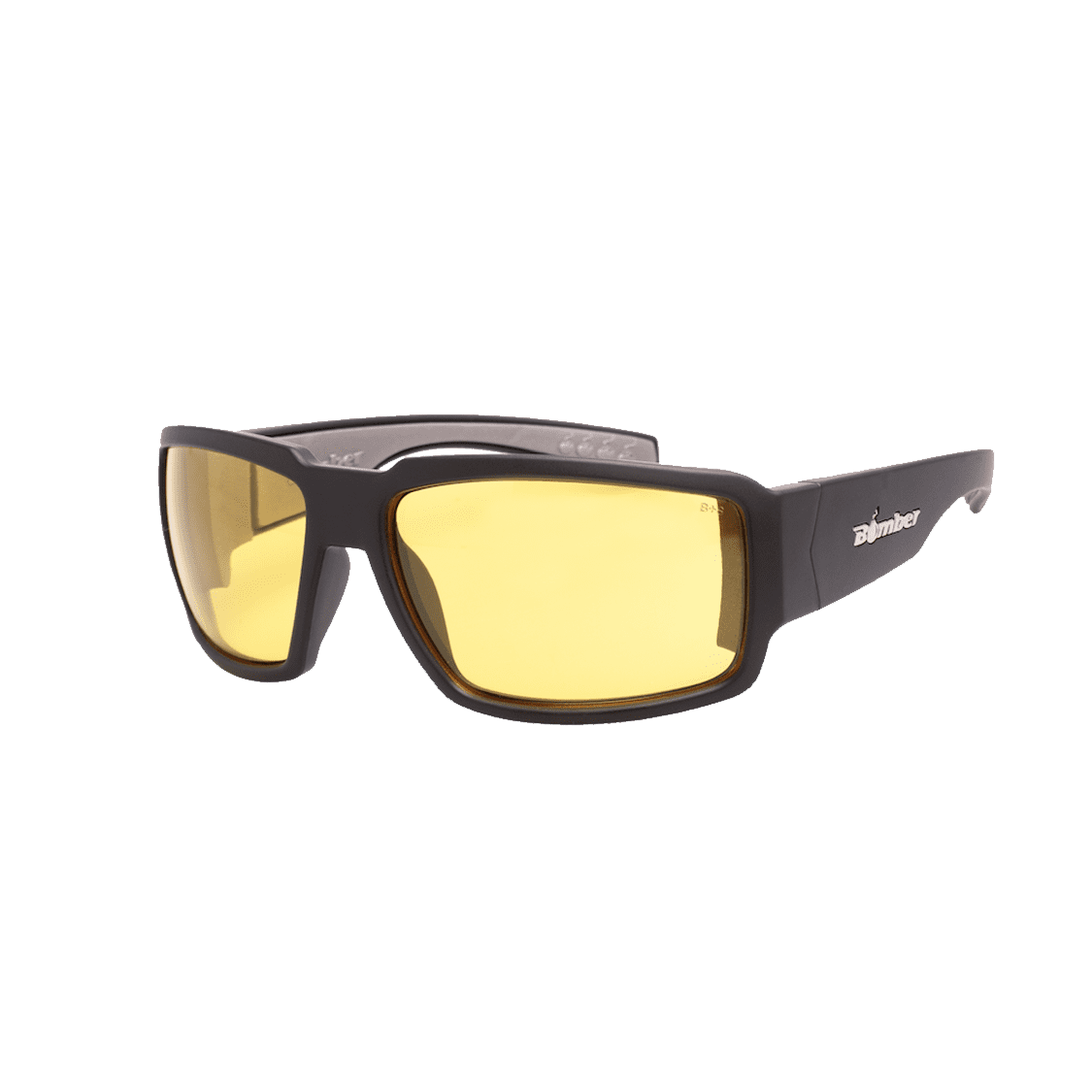 Boogie Bomb - Lentes de Seguridad Amarillo ANSI Z87+ 1 BG102 Boogie Bomb lentes de seguridad amarillo calificado ANSI que flotan
