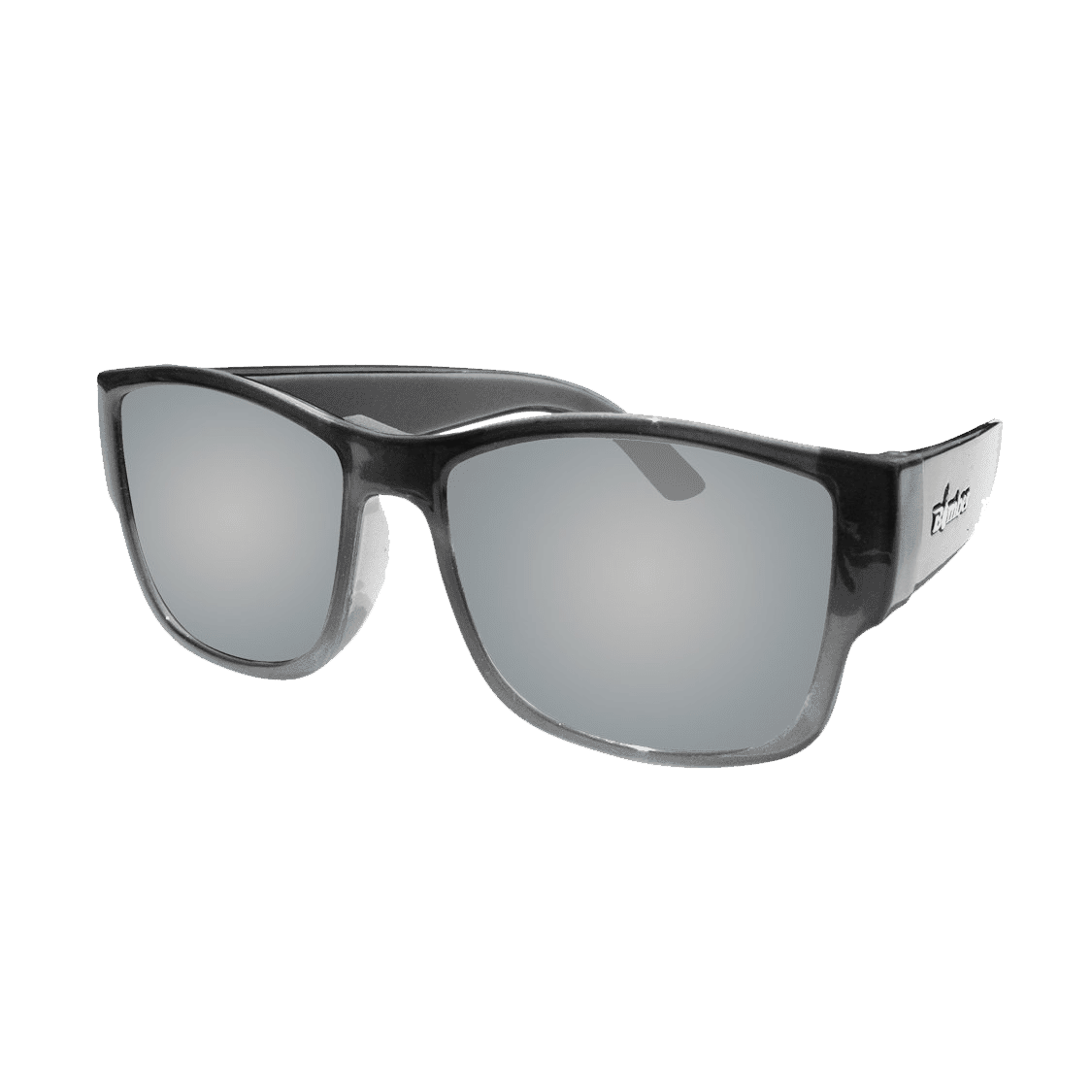 Gomer Bomb - Gafas de Sol Polarizadas Cristal Ahumado UV400 1 GM114 Gomer Bomb Gafas de Sol Polarizadas Cristal ahumado marco y espejo plateado lente UV400 que flotan