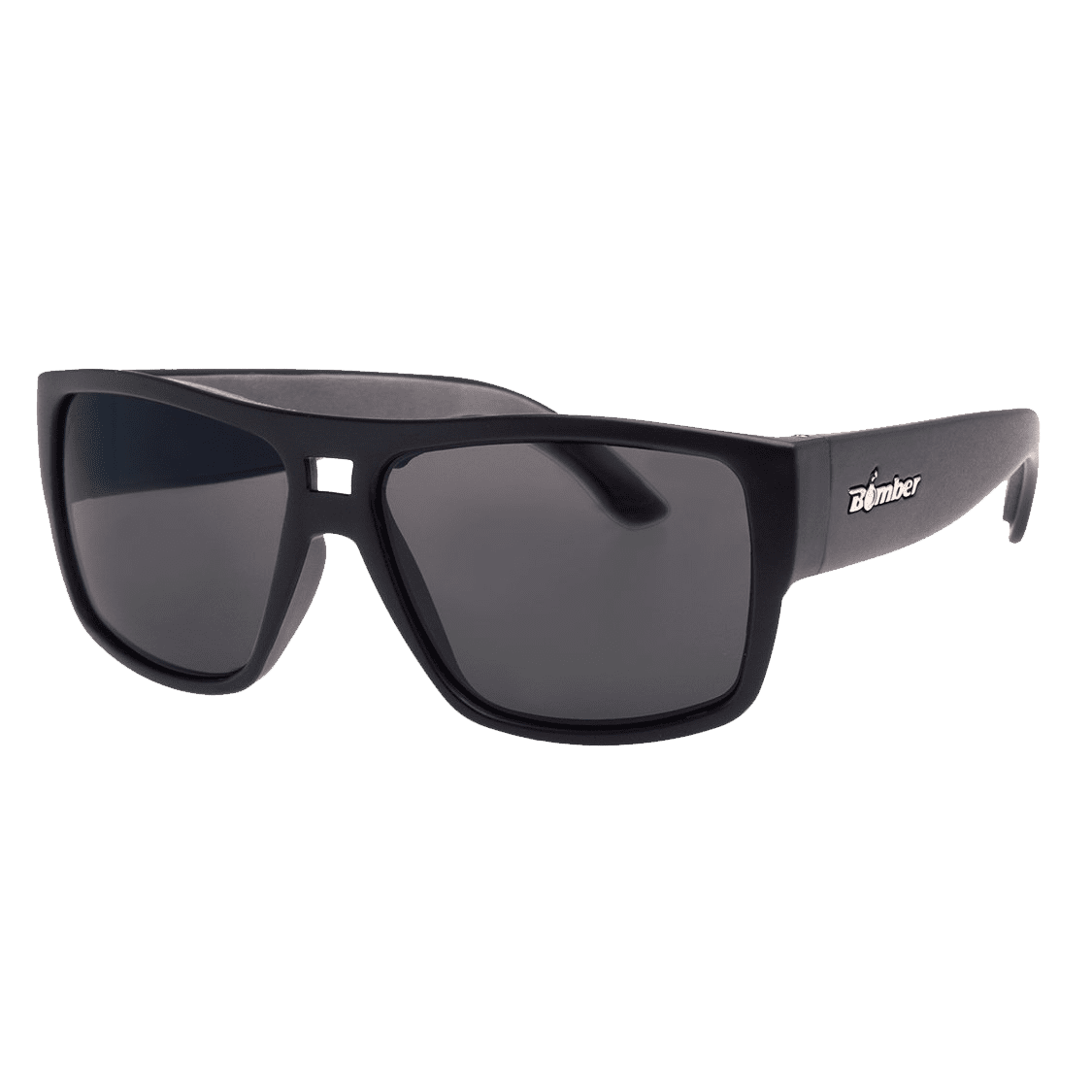 Irie Bomb - Mate Black Polarizadas Ahumado UV400 1 IRE111 Irie Bomb Gafas de sol polarizadas oscuro con lente ahumado que flotan