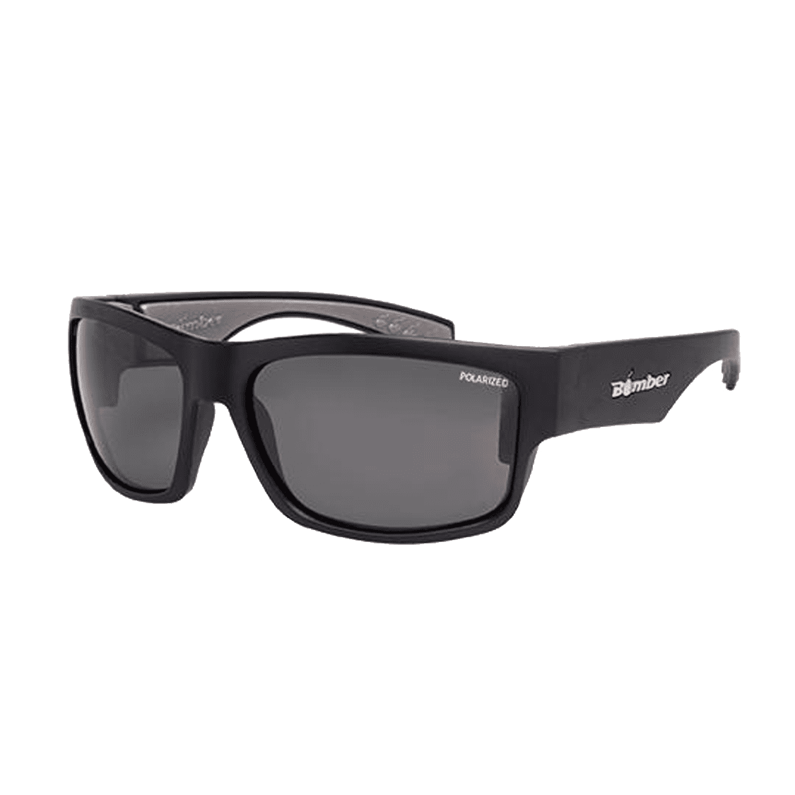 Tiger Bomb - Gafas de Sol Polarizadas Oscuro ANSI Z87+ 1 TR111 Tiger Bomb Gafas de sol polarizadas oscuro con lente ahumado de seguridad ANSI Z87+ que flotan