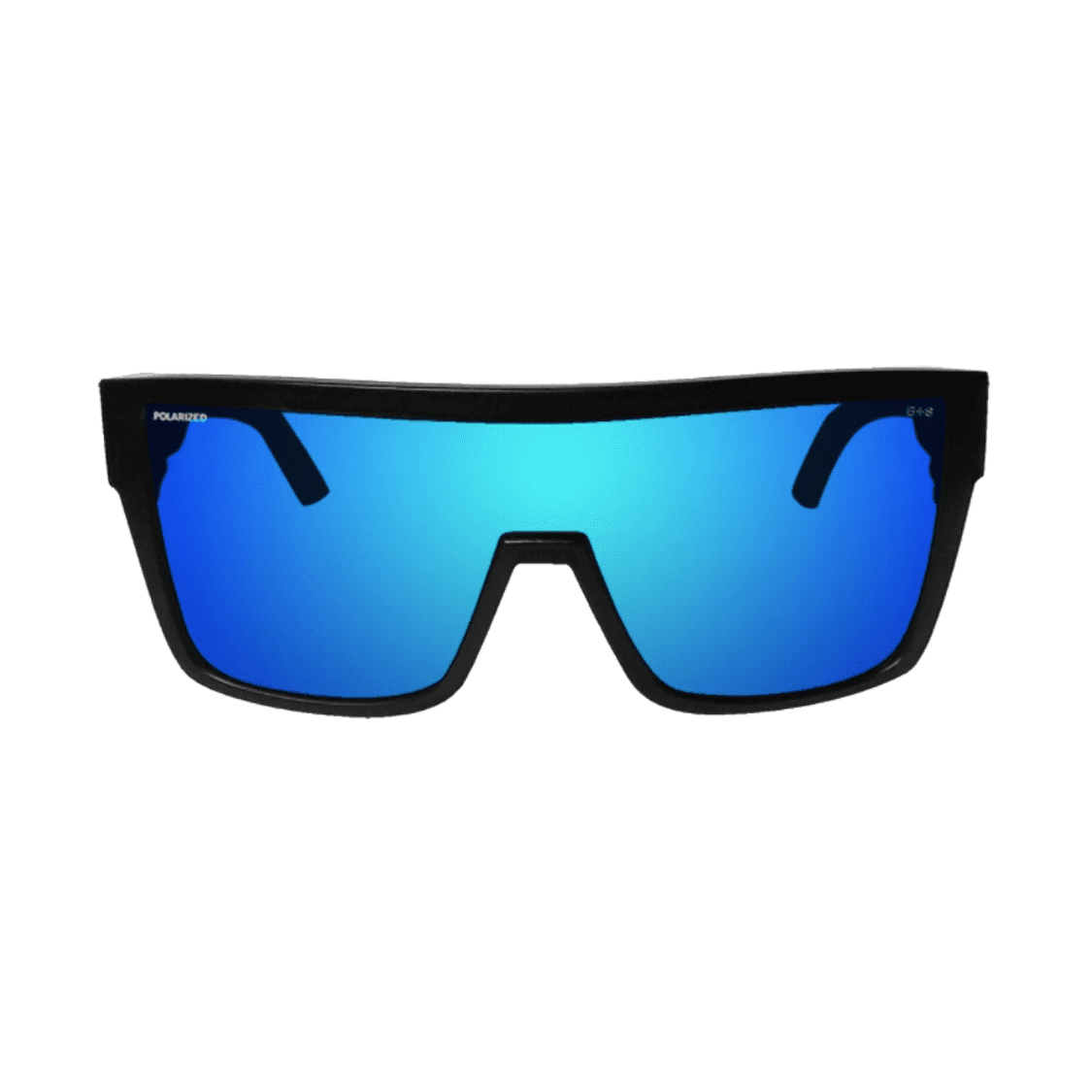 Buzz Bomb - Gafas de Sol Polarizadas Espejo ANSI Z87+ 2 BZ111-ICE Buzz Bombs Gafas de Sol Polarizadas y Flotantes Buzz Bomb hielo azul