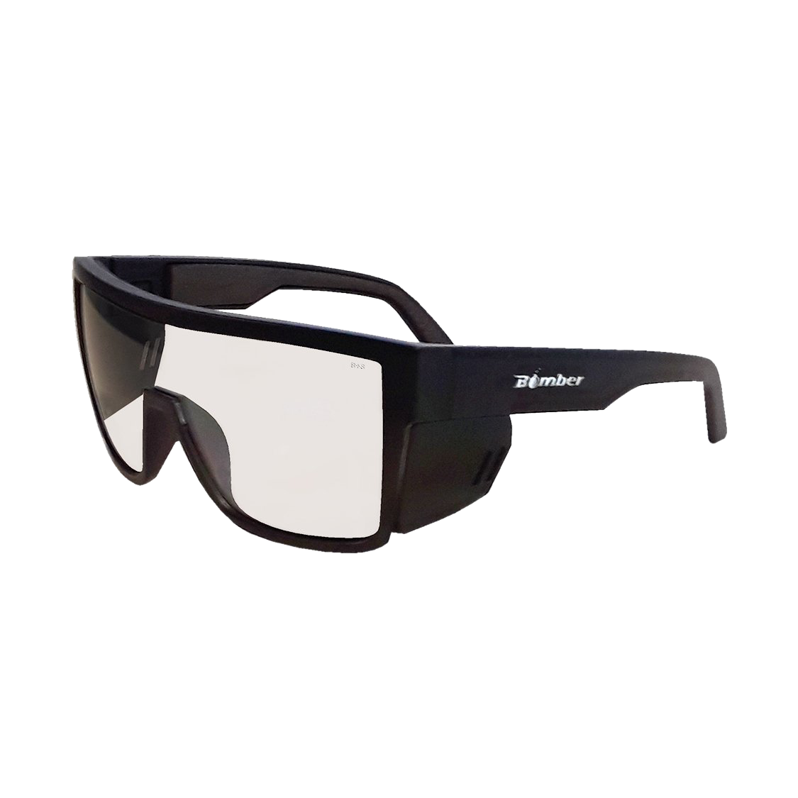 Buzz Bomb - Lentes de Seguridad Claro ANSI Z87+ 1 BZ101 Buzz Bomb gafas de sol de policarbonato con lentes de seguridad claro flotante y flexible,