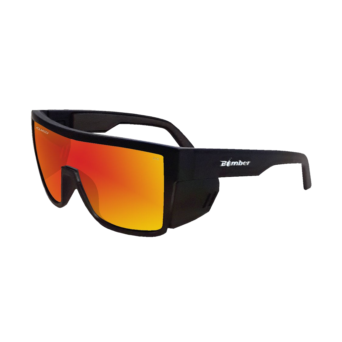 Buzz Bomb - Gafas de Sol Polarizadas Espejo ANSI Z87+ 3 BZ111RM Buzz Bomb gafas de sol flotantes polarizadas espejo rojo