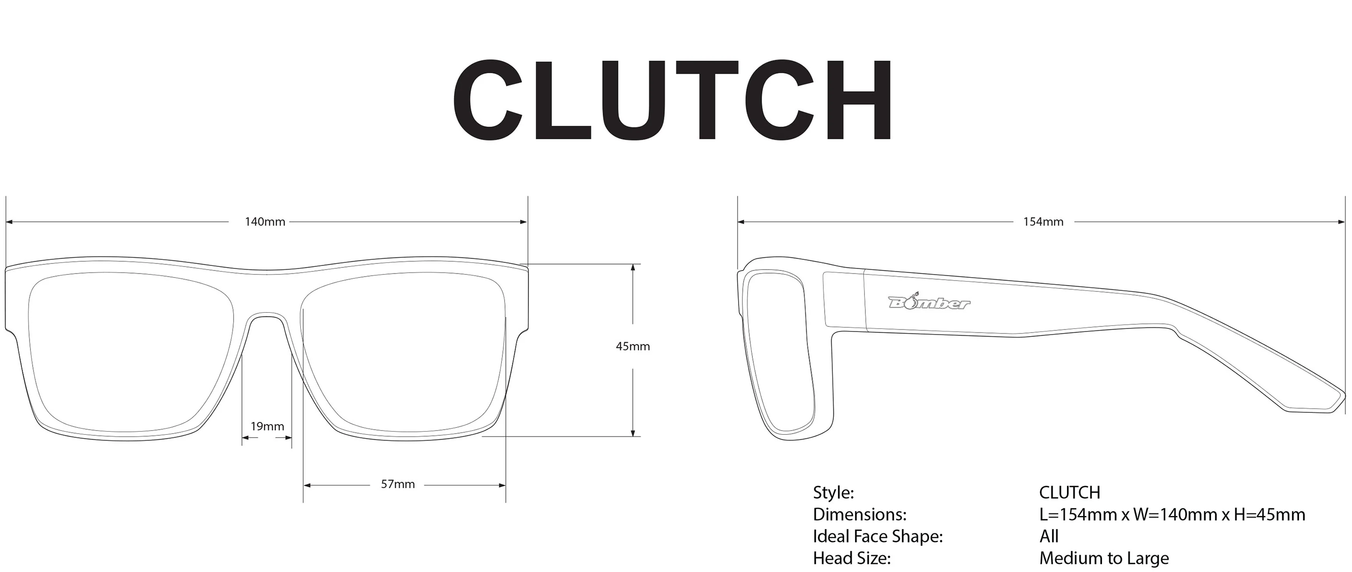 Clutch Bomb - Gafas de Sol Polarizadas Tortuga ANSI Z87+ 8 Clutch Bomb - Gafas de Sol Polarizadas Tortuga ANSI Z87+ - Imagen 8