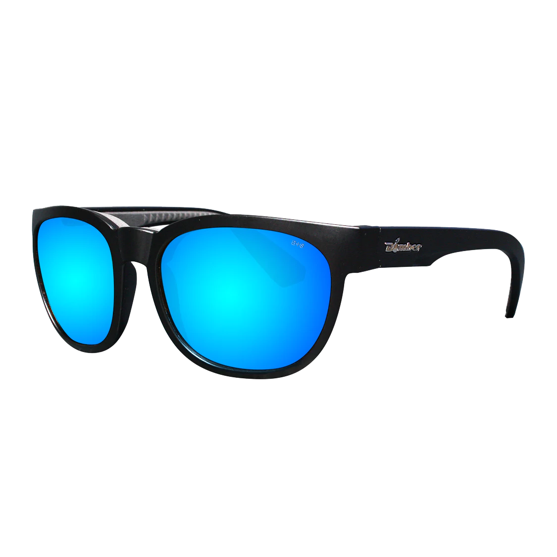 Grom Bomb - Gafas de Sol Polarizadas Espejo UV400 1 GR111ICE Grom Bomb lente espejo hielo azul gafas de sol polarizadas que flotan para rostros pequeños o algunos niños