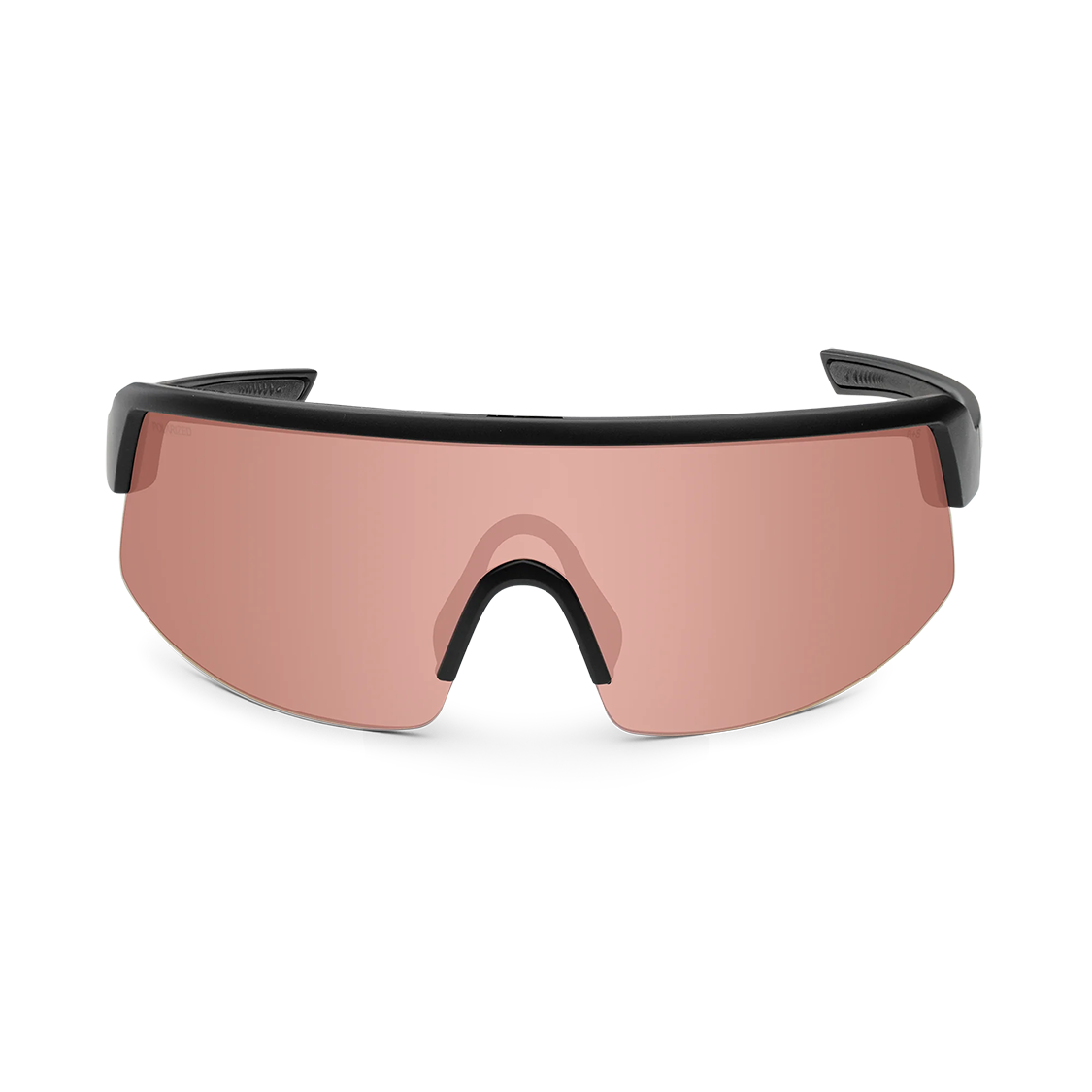 Bomb Rippa - Gafas de Sol Polarizadas Espejo ANSI Z87+ 2 BRP111PM Bomb Rippa Gafas de sol polarizadas negro con lente espejo rosada de seguridad ANSI Z87+ que flotan